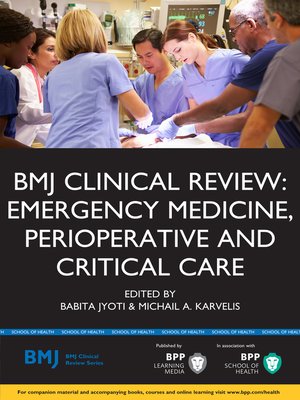 cover image of BMJ Clinical Review- Emergency Medicine, Perioperative and Critical Care